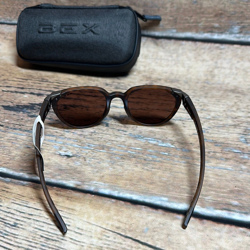 BEX LIND TORTOISE BROWN SILVER SUNGLASSES