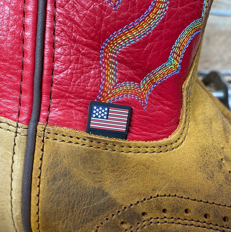 USA RED SHAFT WORK BOOT