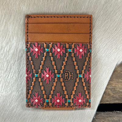 RED DIRT RED SOUTHWEST CARD CASE