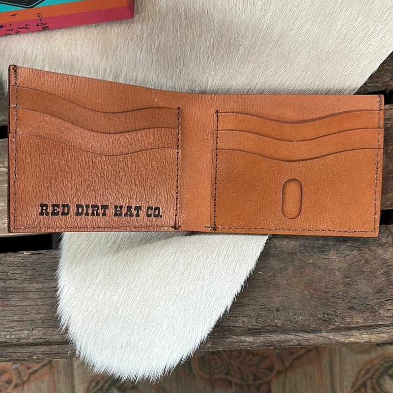 RED DIRT HAT TOOLED IVORY BIFOLD