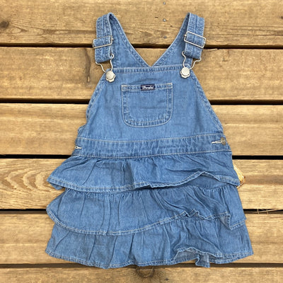 WRANGLER RUFFLE JEAN DRESS