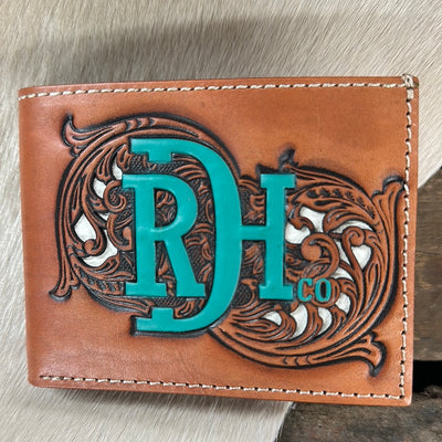 RED DIRT HAT TOOLED IVORY BIFOLD