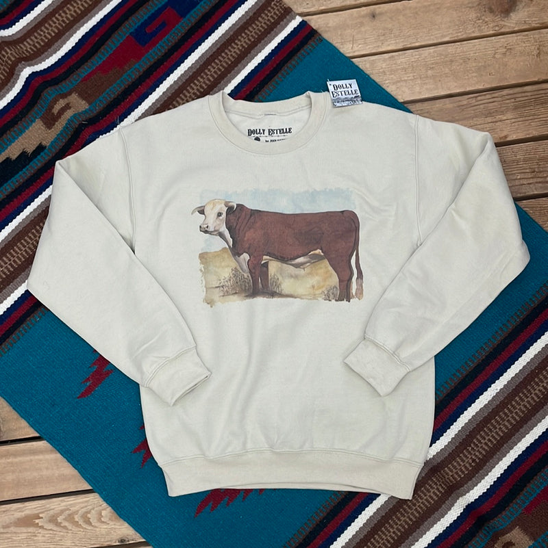 DOLLY YETI SAND SWEATSHIRT