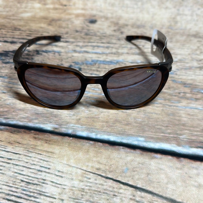 BEX LIND TORTOISE BROWN SILVER SUNGLASSES