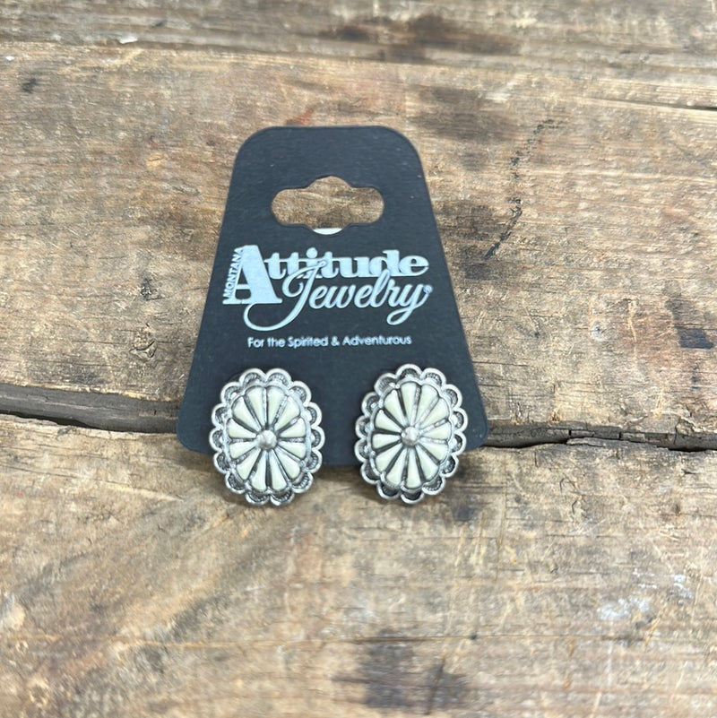 MONTANA ATTITUDE SNOWY BLOSSOM EARRINGS