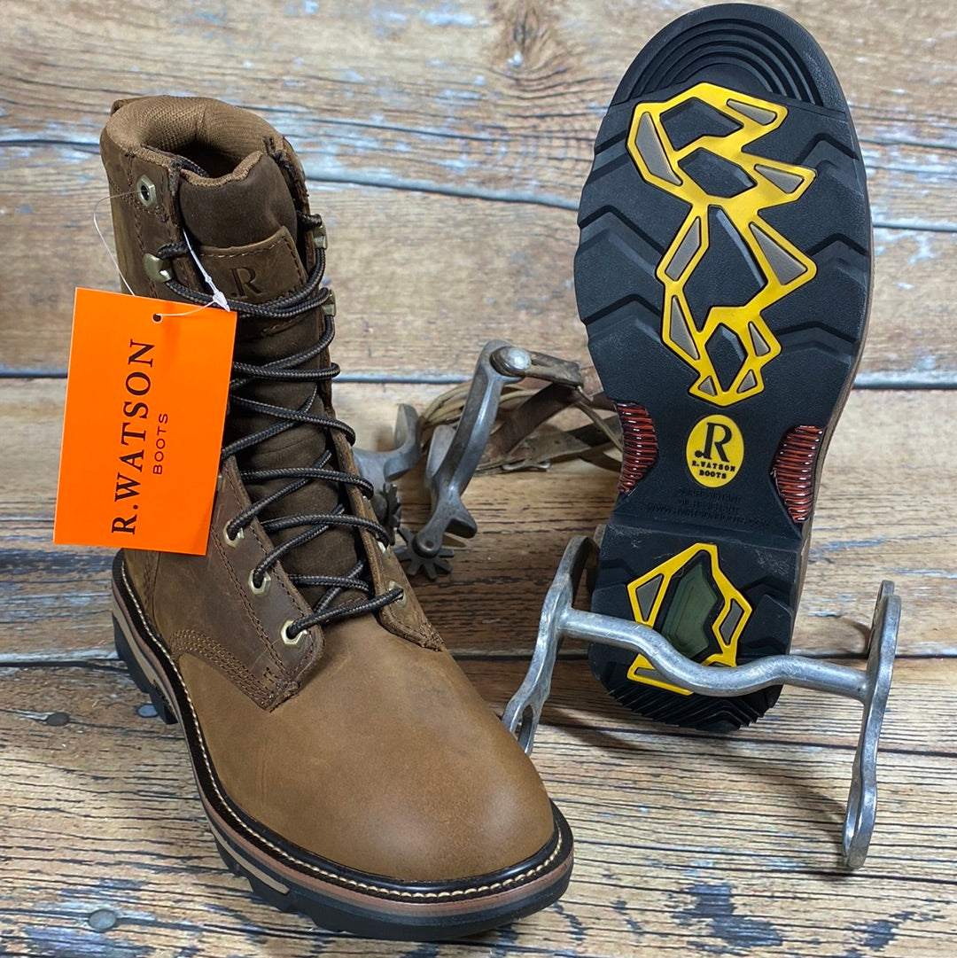 R Watson R WATSON PEANUT LACE UP WORK BOOT – Hitch'n Post