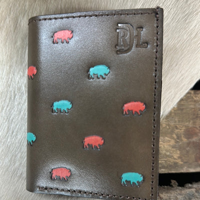 RED DIRT HAT BISON PATTERN TRIFOLD