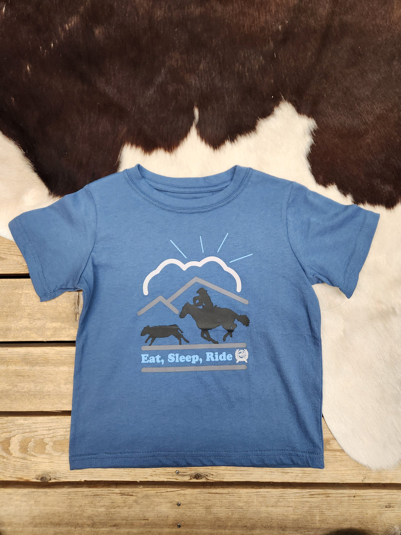 CINCH EAT SLEEP RIDE TODDLER TEE