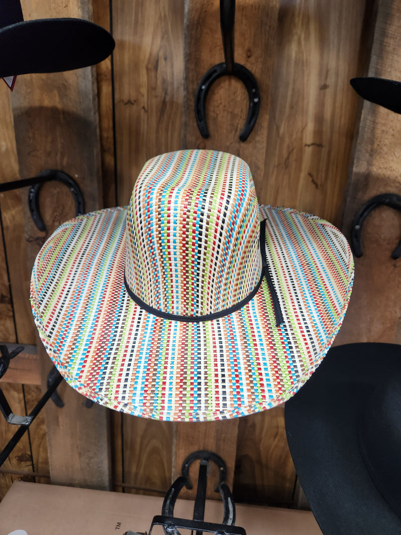 ARIAT KIDS MULTI COLOR STRAW HAT