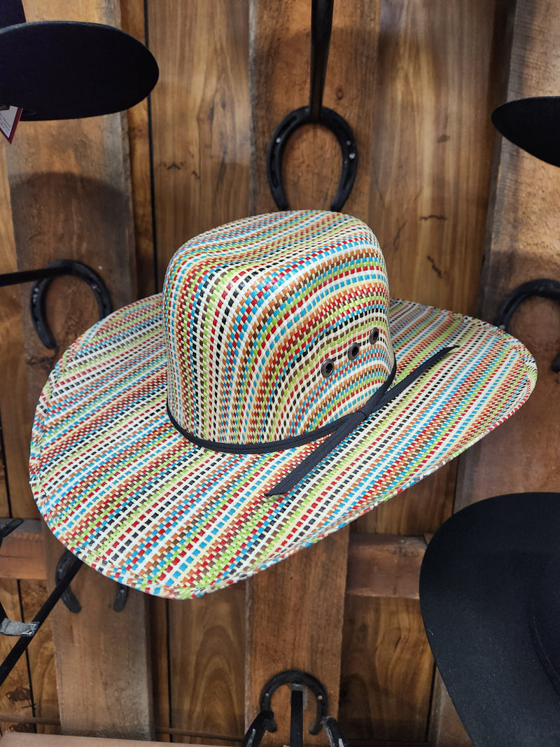 ARIAT KIDS MULTI COLOR STRAW HAT