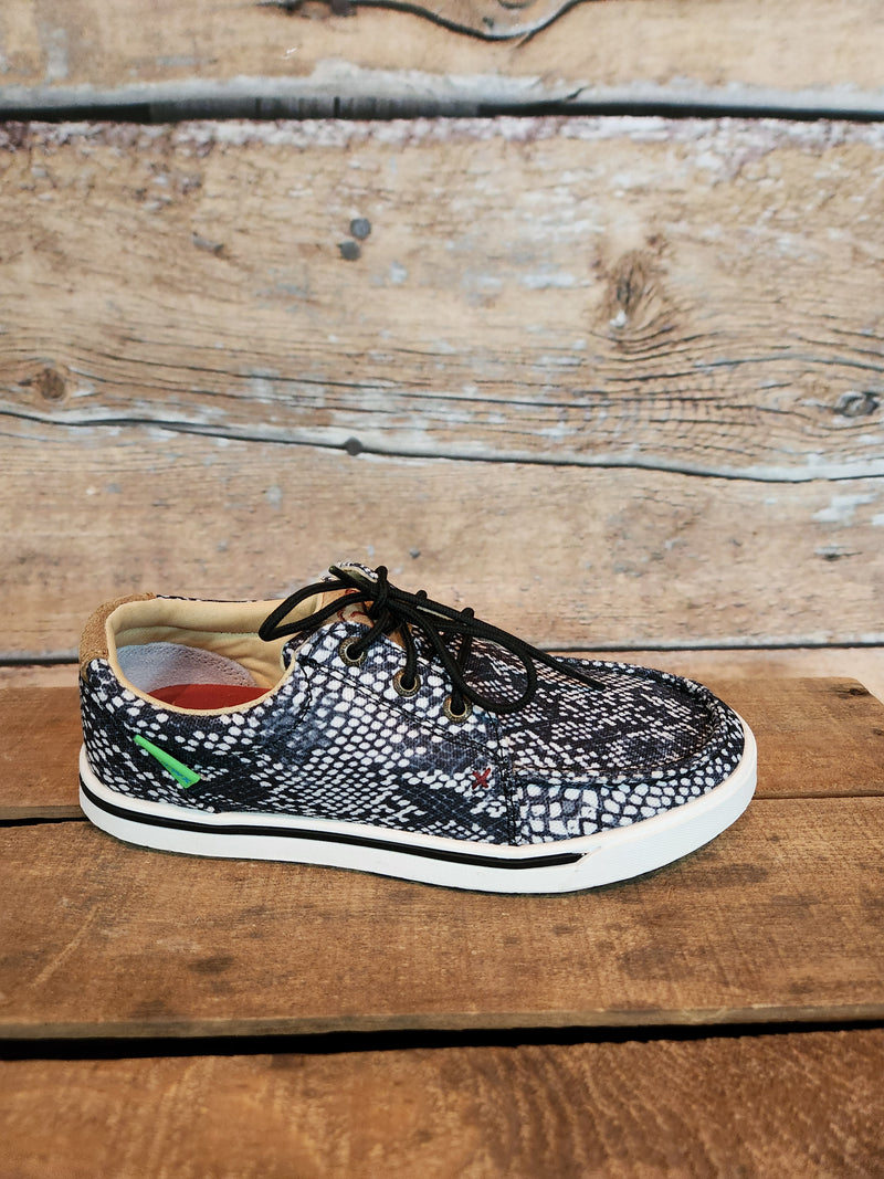 TWISTED X SNAKE PRINT KICKS