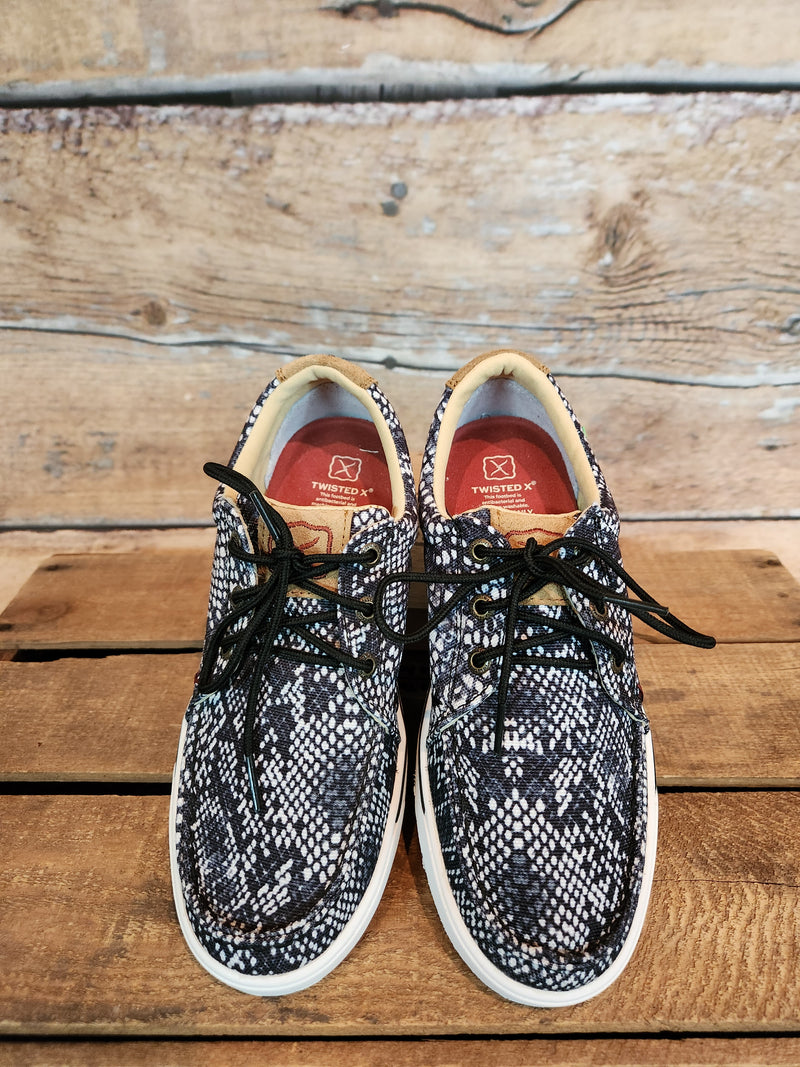 TWISTED X SNAKE PRINT KICKS