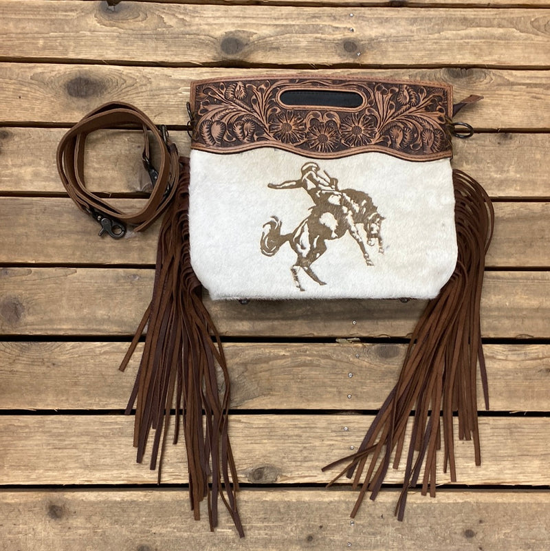 HAIRON BUCKING BRONC BAG