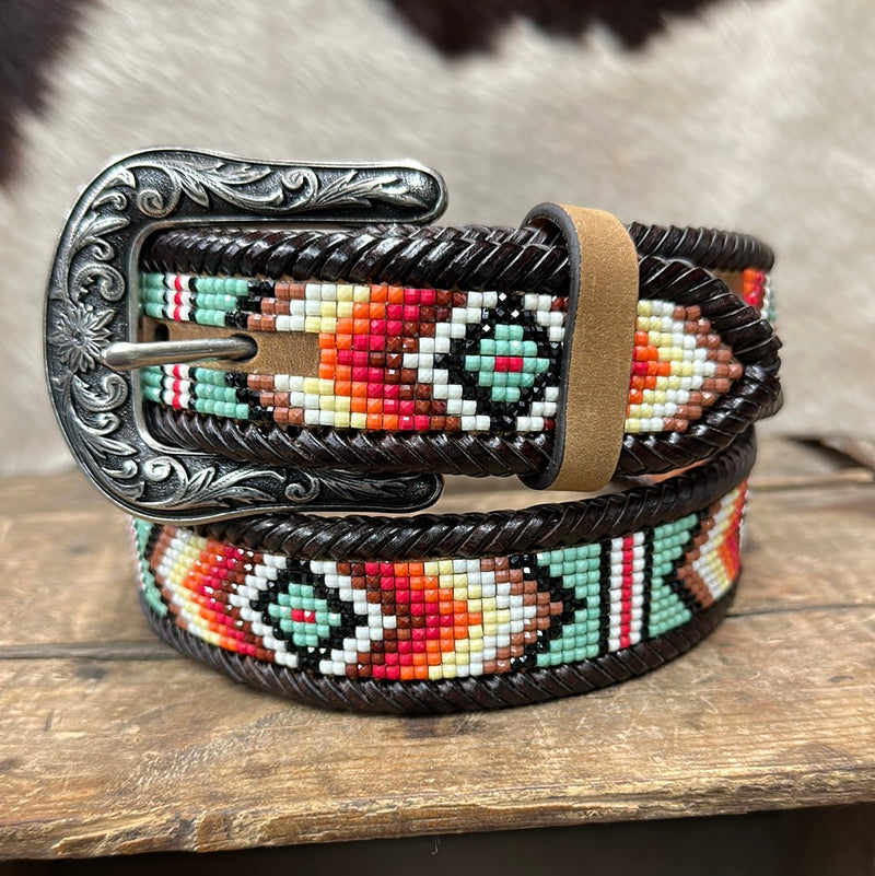 NOCONA AZTEC BEADED BELT