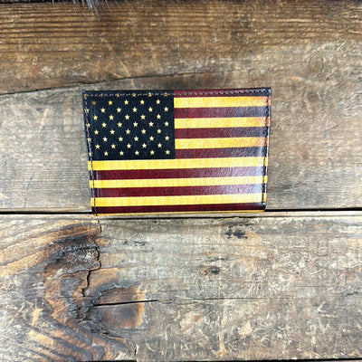 NOCONA AMERICAN FLAG TRIFOLD WALLET