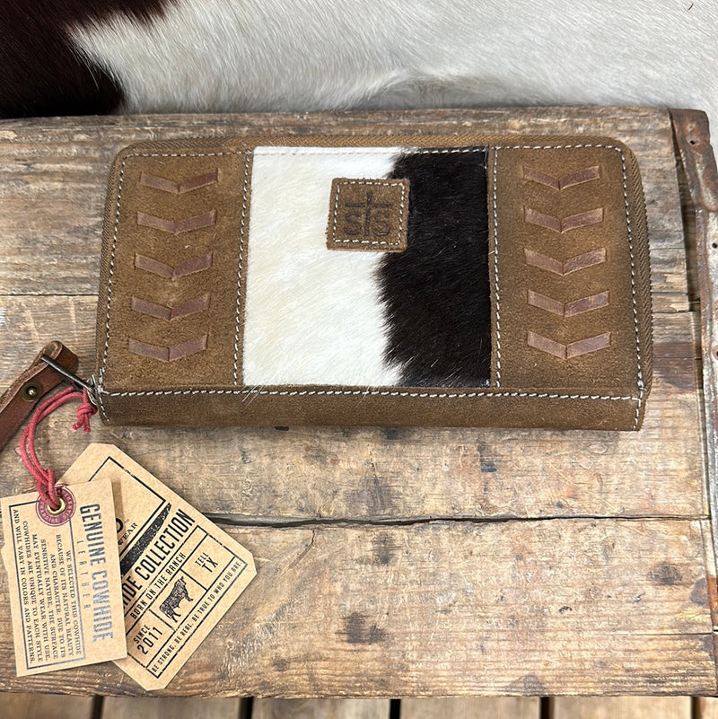 STS COWHIDE SADDLE BENTLEY WALLET