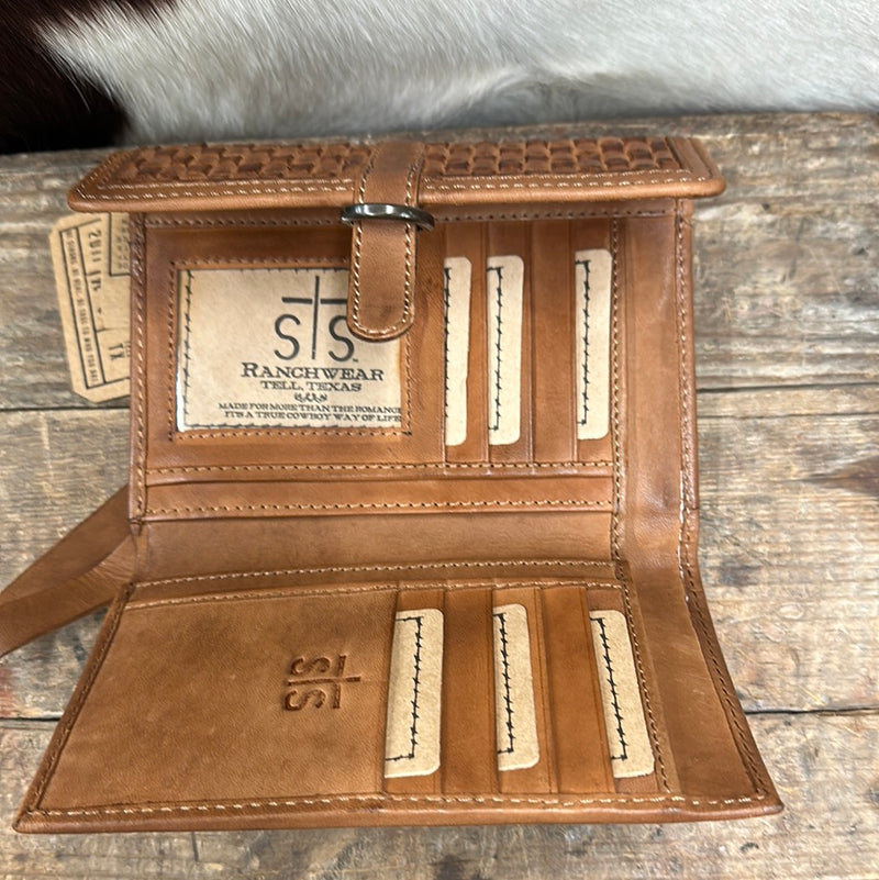 STS SWEET GRASS TILLIE WALLET