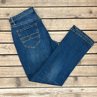 ROCK & ROLL HOOEY DOUBLE BARREL STACKABLE JEAN