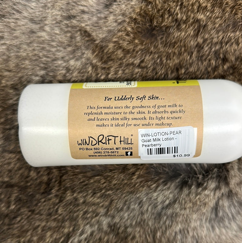 GOAT MILK LOTION - PEARBERRY