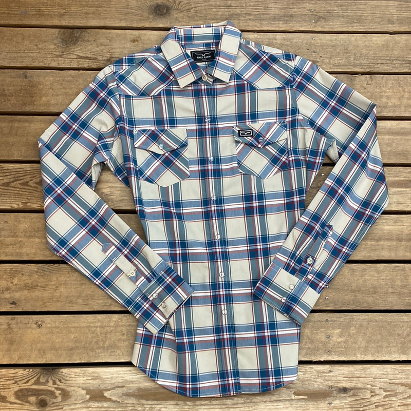 KIMES PLAID TOP